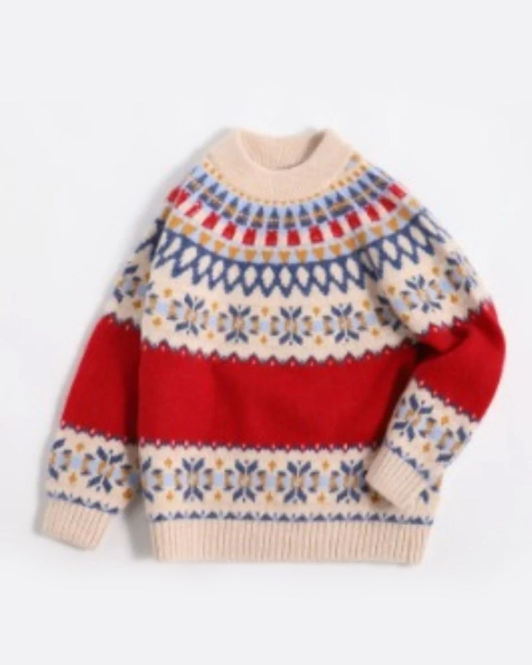Red Fairisle Jumper