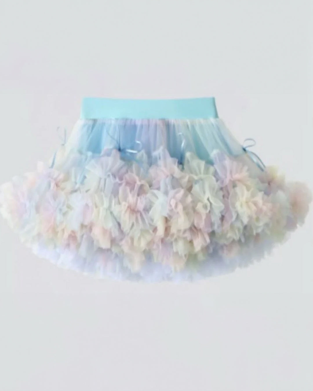 Blue Splash Tutu Skirt