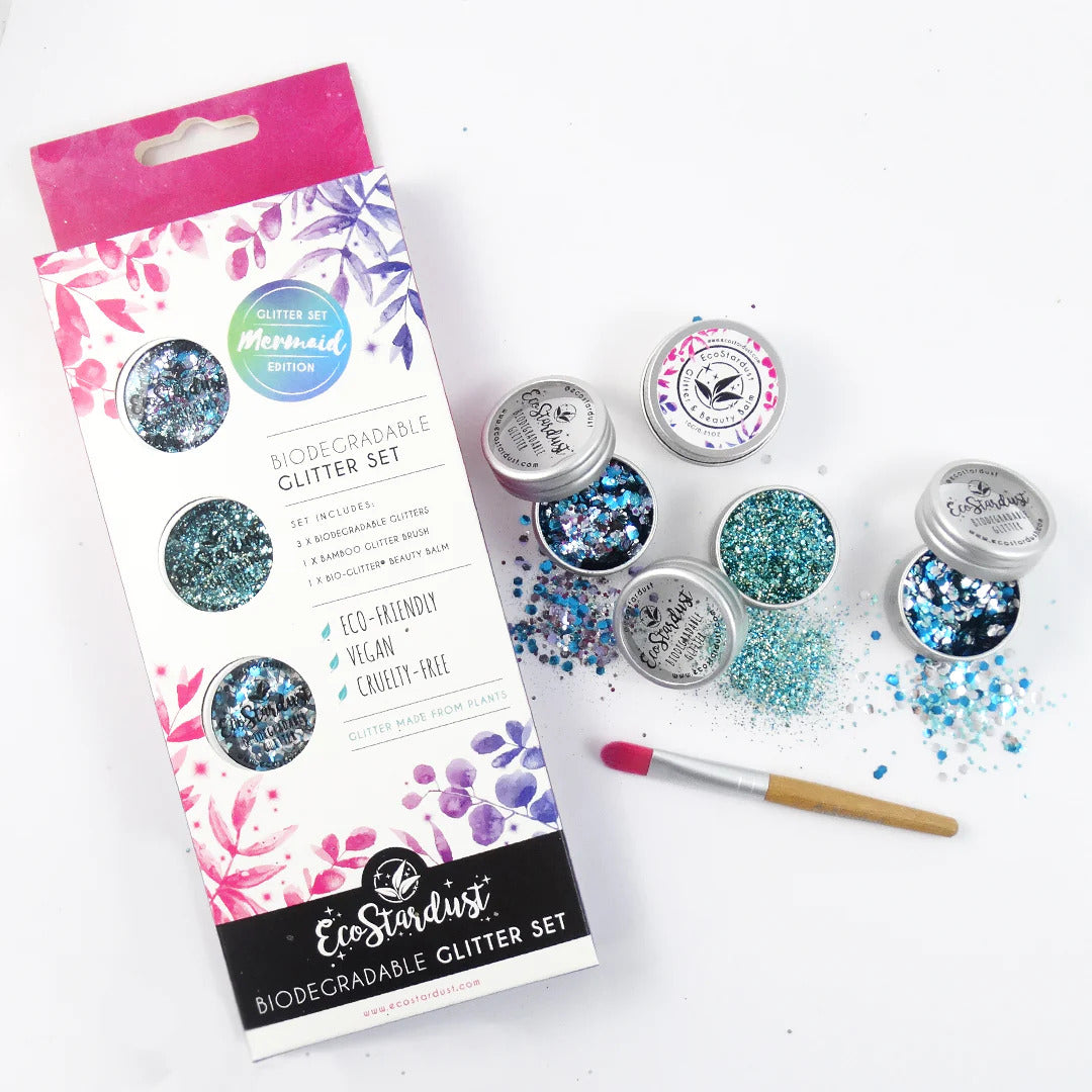 Shine Mermaid Glitter Trio Set