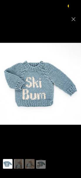 Huggalugs Ski Bum sweater