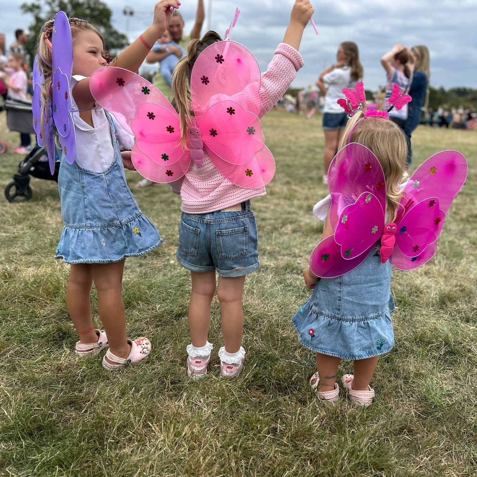 Angel Wings with wand & headband