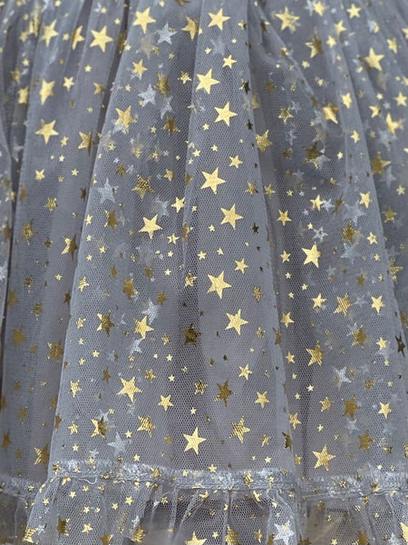 Silver star skirt